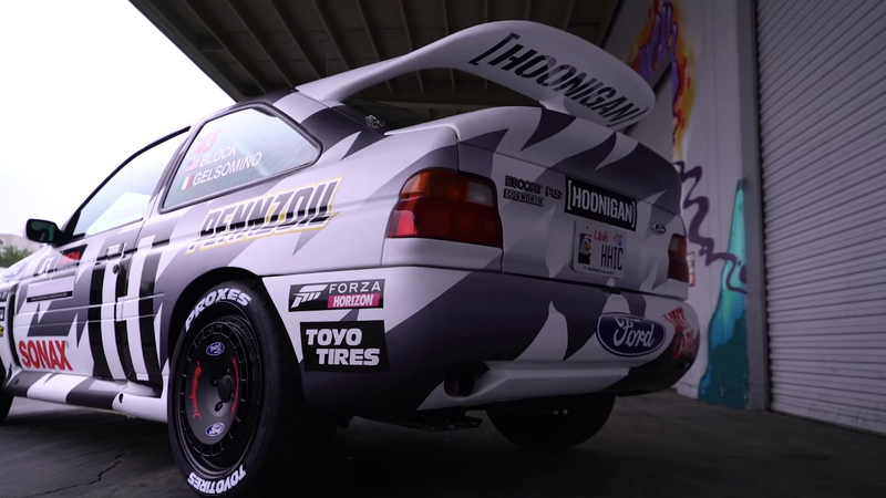 Illustration for article titled Ken Block Is Coming Back To Rallying In America In His 1993 Ford Escort Cosworth